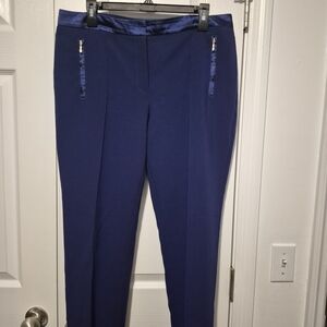 Chico's Royal Blue Straight Leg Pants